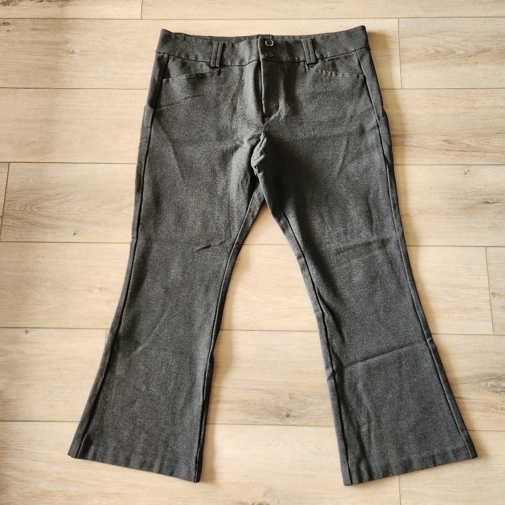 Torrid Trouser Bootcut Ponte Pant Womens Size 18R Charcoal Gray